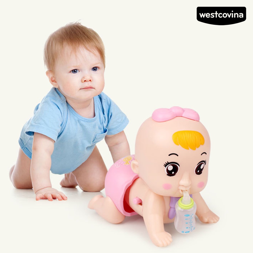 [Mới]❃Đồ Chơi Bình Sữa Có Nhạc Cho Bé Tập Bò