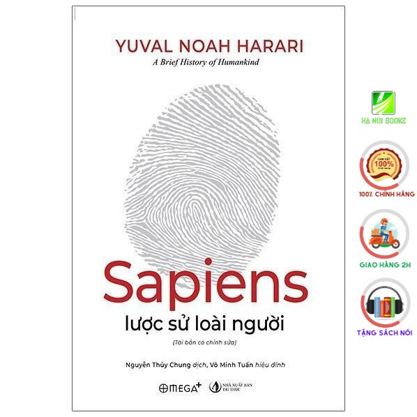 Sách - Sapiens - Lược Sử Về Loài Người - Tái bản 2021 [AlphaBooks]