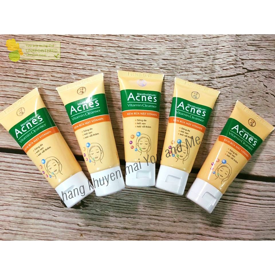 (25g - HSD 2024) Sữa rửa mặt Acnes Vitamin Cleanser | BigBuy360 - bigbuy360.vn