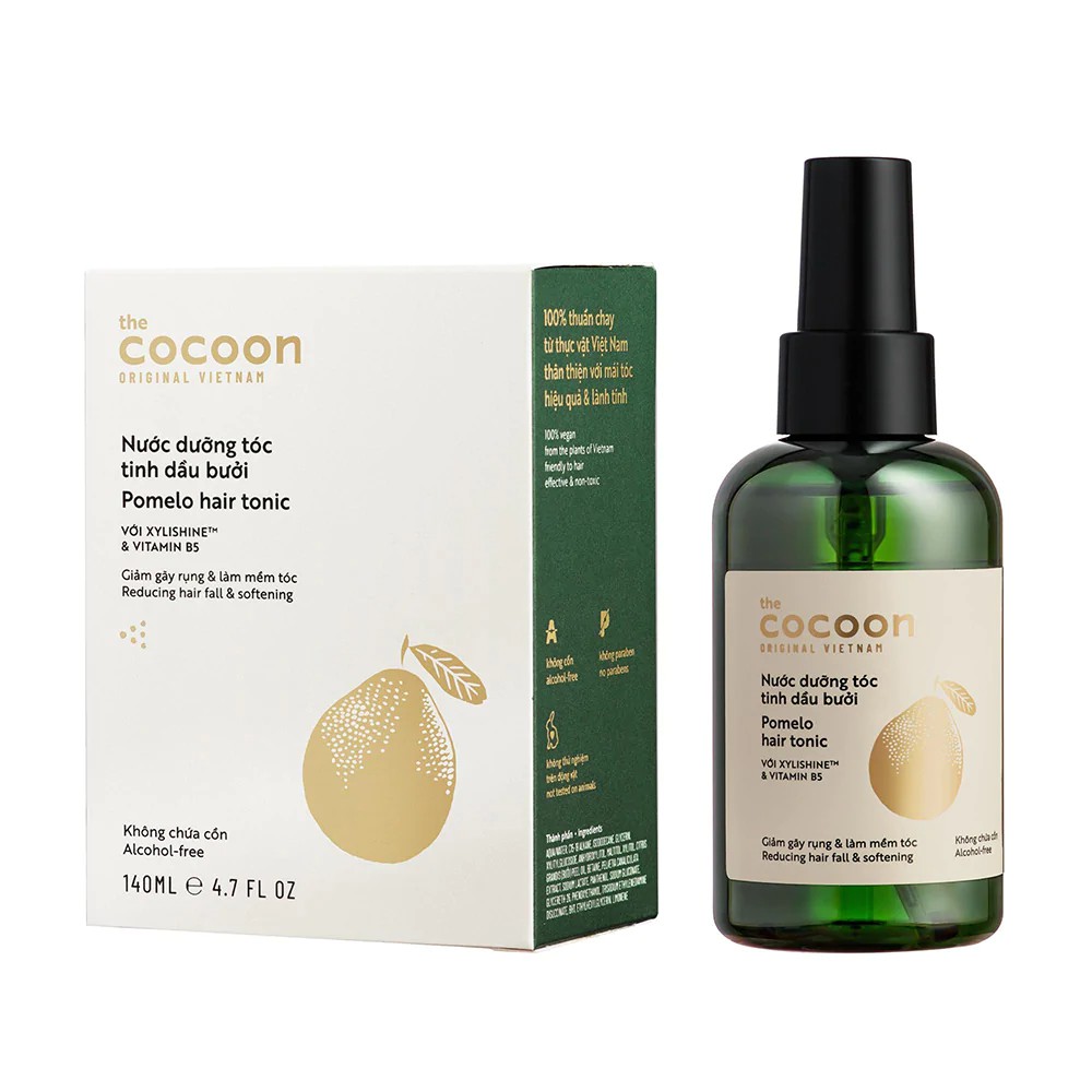 Nước Dưỡng Tóc Tinh Dầu Bưởi Cocoon 140ml - Từ Hảo