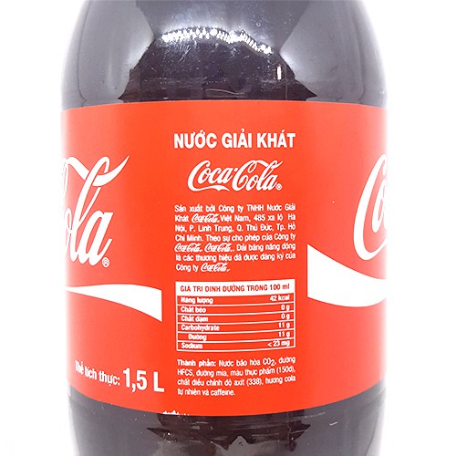 Coca Cola chai to 1.5L và 2.25l