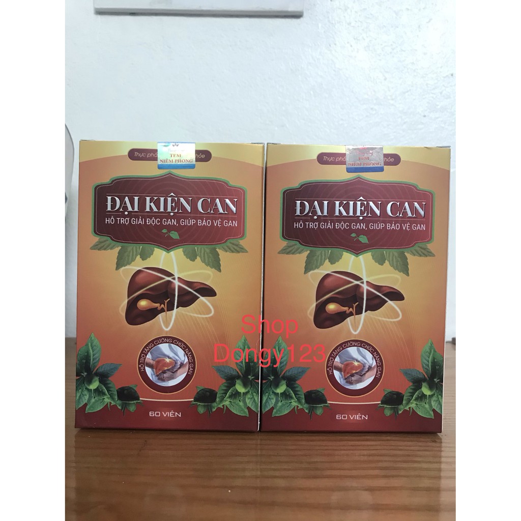 2 HỘP ĐẠI KIỆN CAN - Giải độc Gan - Tăng cường chức năng gan