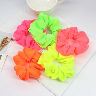 Dây buộc tóc nữ đàn hồi màu neon