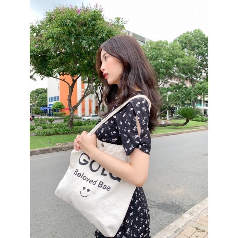 [Mã SKAMA06 giảm 8% tối đa 50K đơn 250K] Đầm SALIN - cổ V nơ phối | BigBuy360 - bigbuy360.vn