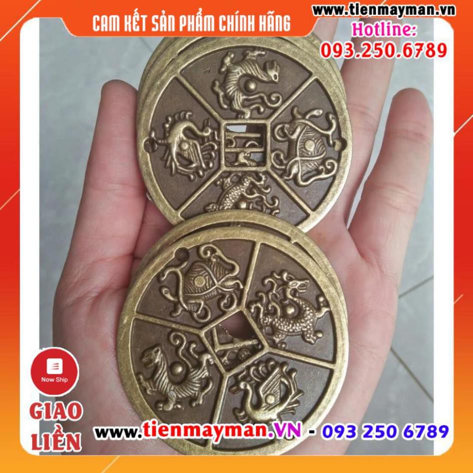Đồng Xu Tứ Linh Phong Thủy có sỉ sl lớn