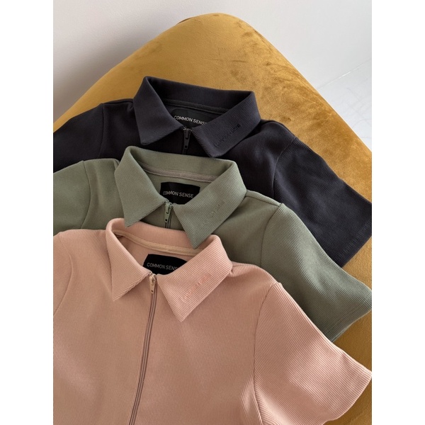 COMMON SENSE-Áo dây kéo liền quần có ba màu | BigBuy360 - bigbuy360.vn