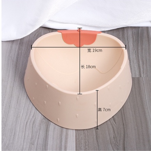 Bát Ăn Cho Chó Mèo Hình Trái Dâu (Loại Mới - Giá Rẽ