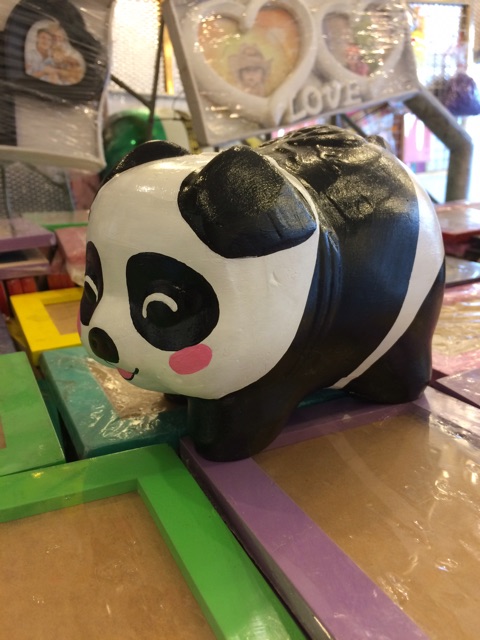 [Size Đại] Heo đất 3D HandMade - gấu trúc Panda