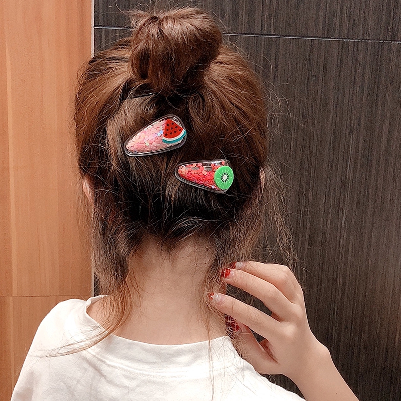 Kẹp tóc hình trái cây xinh xắn dành cho nữ