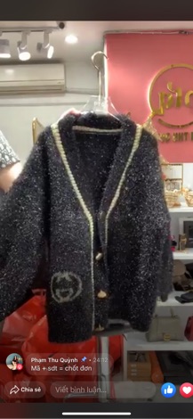 Áo len lông Gucci cao cấp