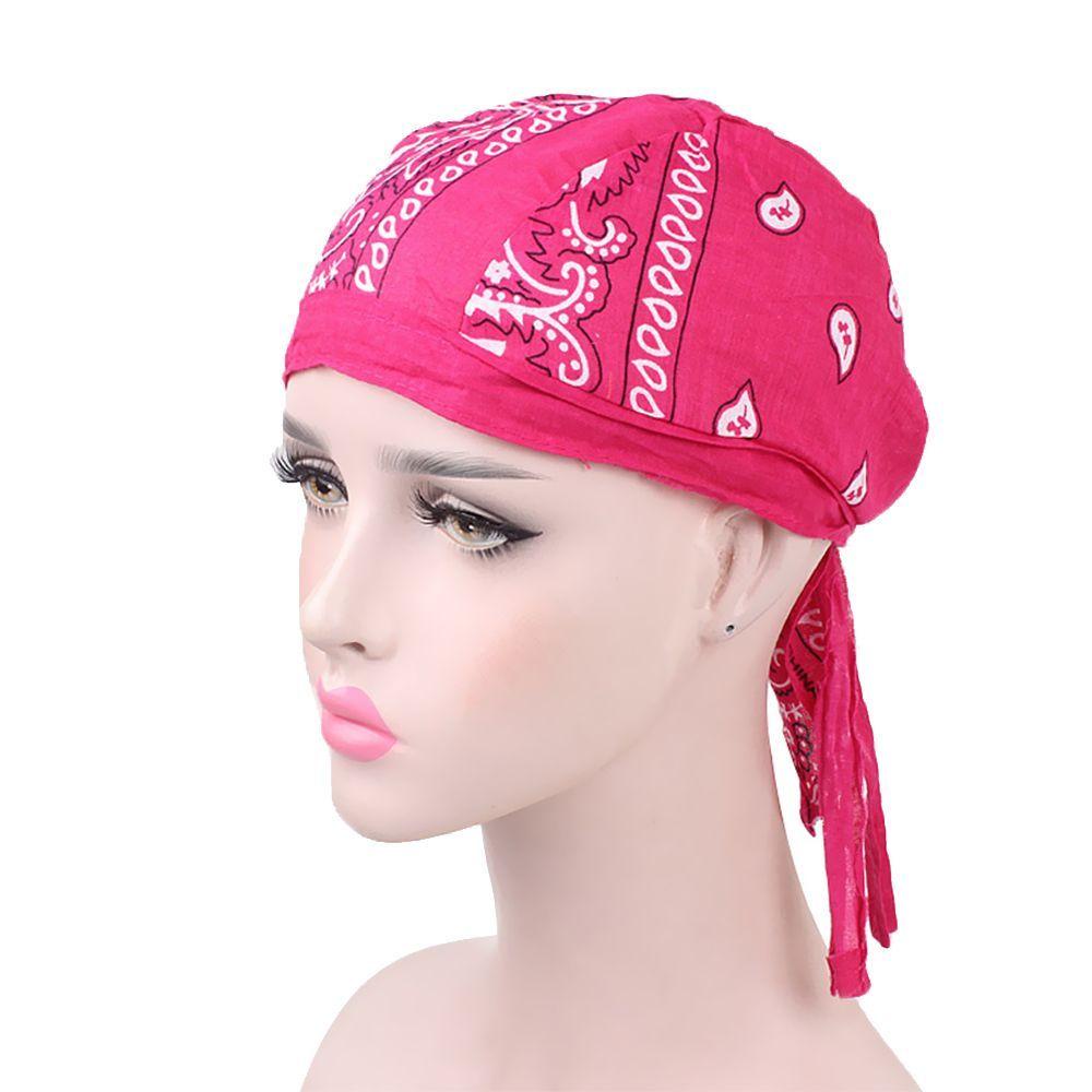 Khăn Trùm Đầu Bằng Cotton Nhanh Khô Co Giãn Phong Cách Cướp Biển
