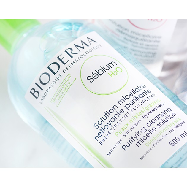 [CHÍNH HÃNG] Nước Tẩy Trang Bioderma Sébium Dành Cho Da Dầu, Da Hỗn Hợp và Mụn 500ml | BigBuy360 - bigbuy360.vn