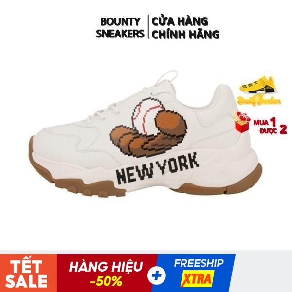 Giày MLB Big Ball Chunky Gloves New York Yankees sneakers thể thao nam 32SHCP111-50I - Hàng Chính Hãng - Bounty Sneakers