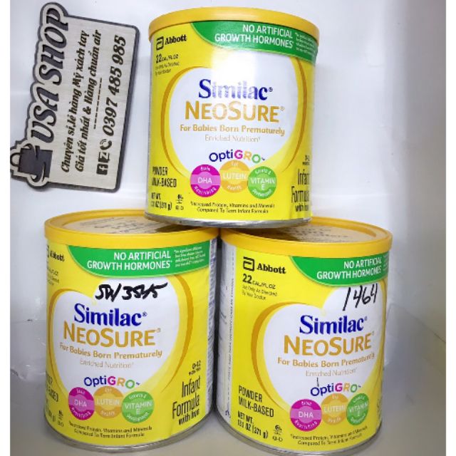 Sữa bột Similc Neosure 371g