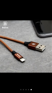 [Mã ELHA9 giảm 15% đơn 50K] Cáp sạc iPhone dây dù Baseus Yiven dài 3m