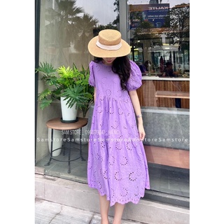 Váy babydoll thô boy tầng