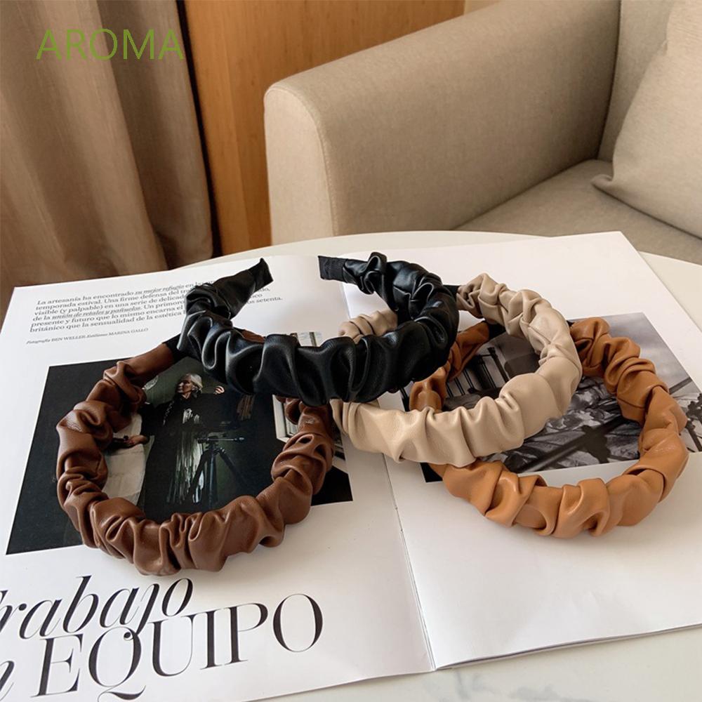 Cài tóc phối da giả thười trang cá tính cho nữ