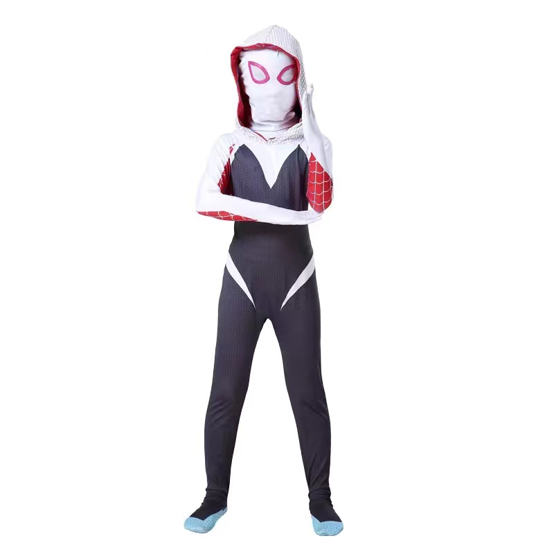 【Suge】Bộ Đồ Hóa Trang Venom / Người Nhện / Người Sắt Phong Cách Halloween 3D Độc Đáo Cho Bé