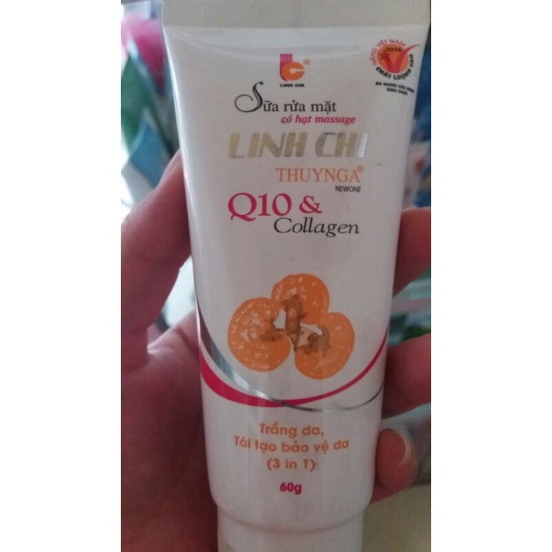SỮA RỬA MẶT LINH CHI Q10& COLLAGEN  TRẮNG DA, TÁI TẠO VÀ BẢO VỆ DA | BigBuy360 - bigbuy360.vn