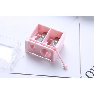 Dụng cụ chuốt viết chì trang điểm màu pastel xinh xắn