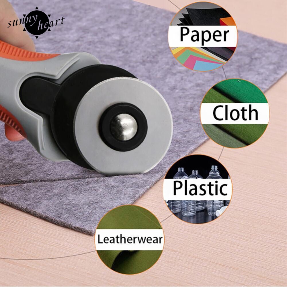 Dao Lăn Cắt Vải Da 45mm Chuyên Dụng Cho Thợ May