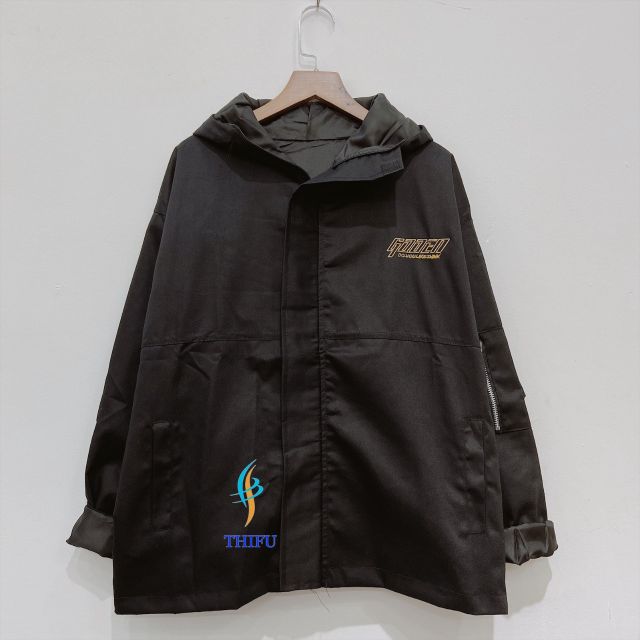 Áo khoác kaki nam nữ unisex form rộng phối màu GOODI | BigBuy360 - bigbuy360.vn