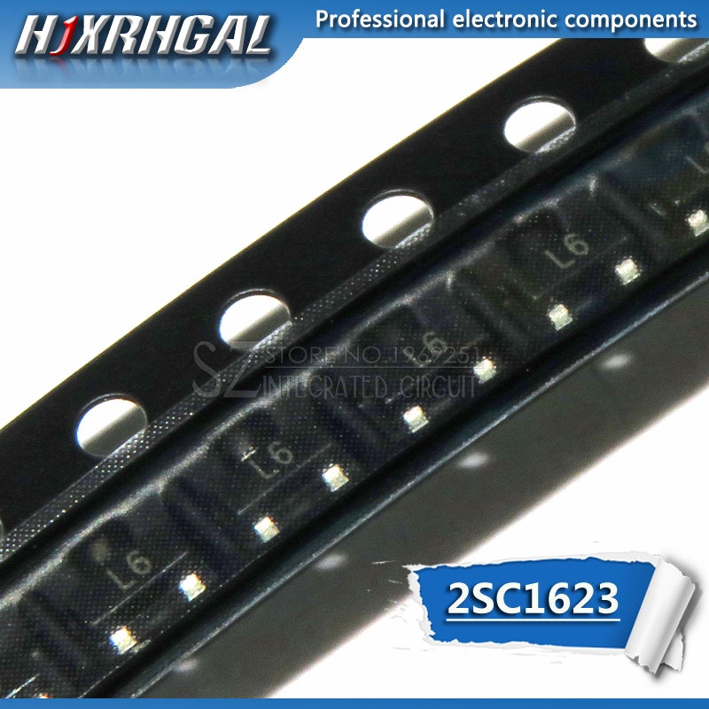 Set 100 Linh Kiện Bán Dẫn 2sc1623-l6 Sot-23 2sc1623 Sot23-3 L6 Npn Epita