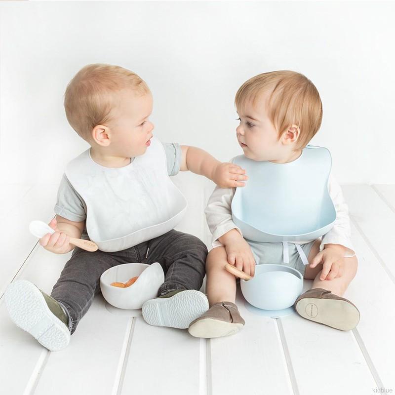 Yếm Ăn Chống Thấm Nước Mềm Mại Cho Trẻ Sơ Sinh