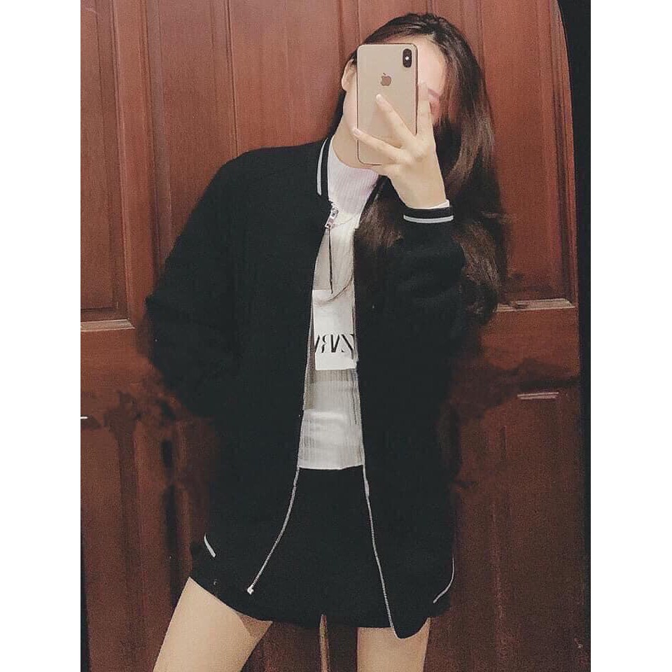 Bán sỉ Áo Za.ra cổ bomber cho nữ
