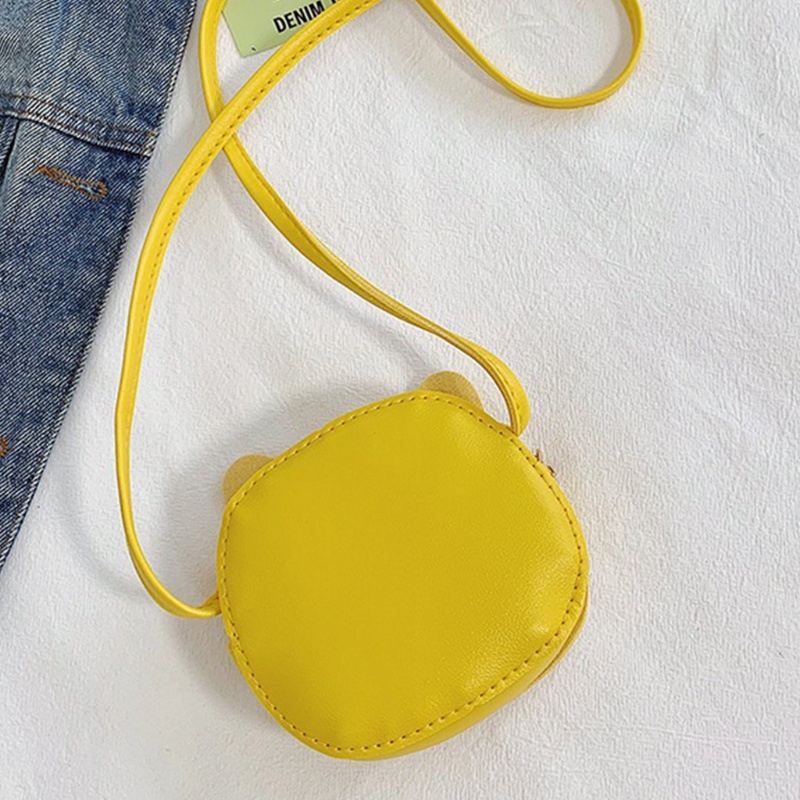 Túi Da Pu Đeo Chéo Mini In Họa Tiết Động Vật Hoạt Hình Đáng Yêu