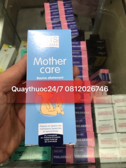 KEM TRỊ CHÀM MÔI ,NỨT ĐẦU TI MOTHER CARE (15ml)