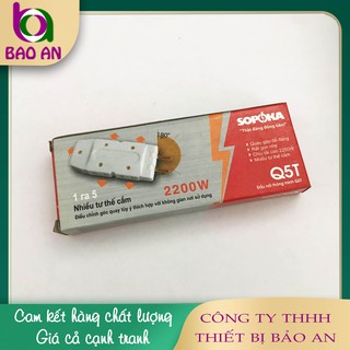 PHÍCH CẮM ĐIỆN CHIA 5 NGẢ Q5T SOPOKA