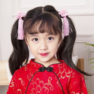 Set 2 kẹp tóc trung hoa cho bé