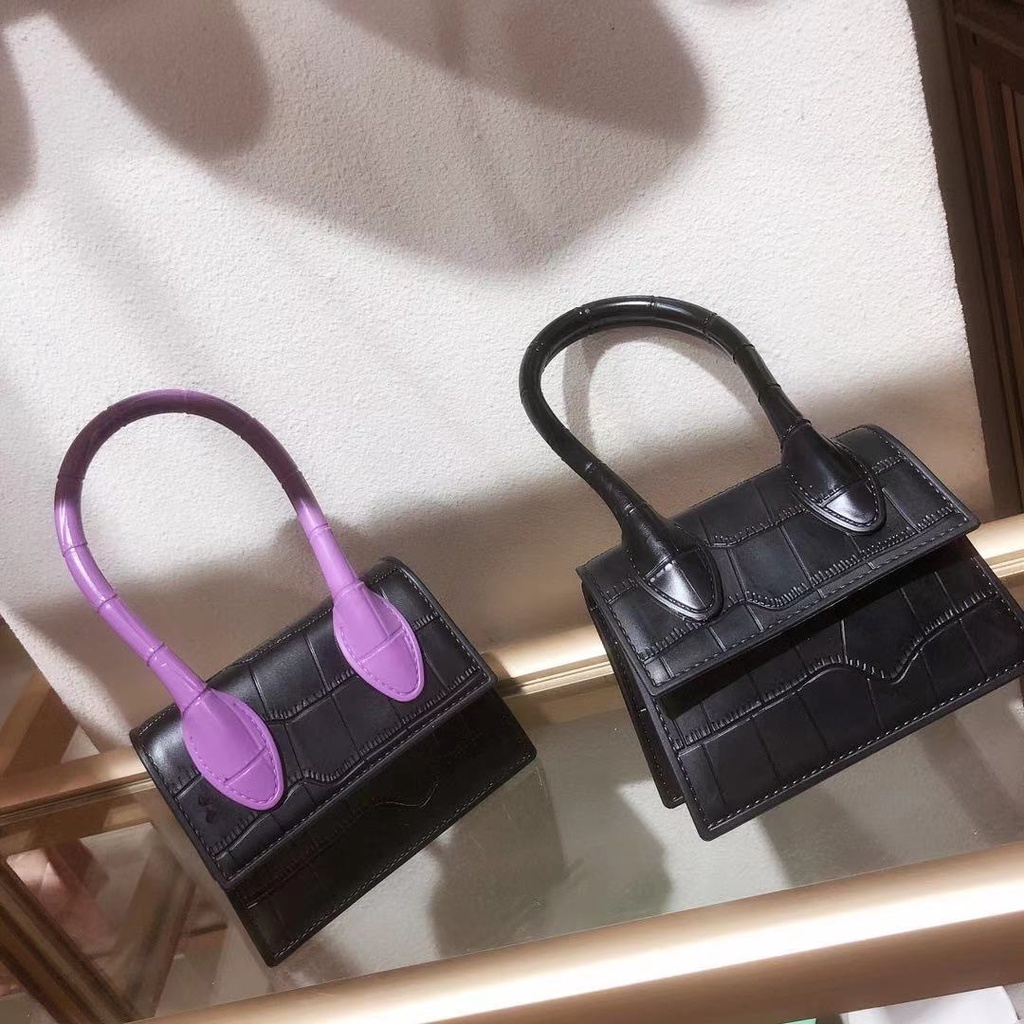 Túi Đeo Chéo mini Màu Sắc Đơn Giản Thời Trang Xuân Hè