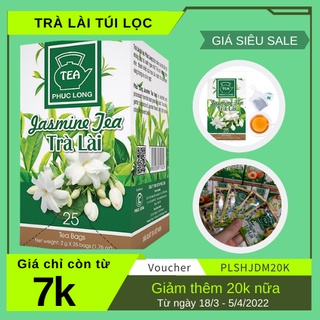 Trà lài túi lọc phúc long 1 hộp x 25 gói