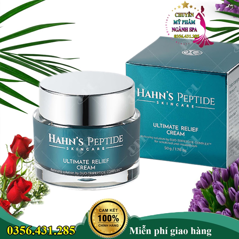 Kem phục hồi tái tạo da Hahns Peptide Ultimate Relief