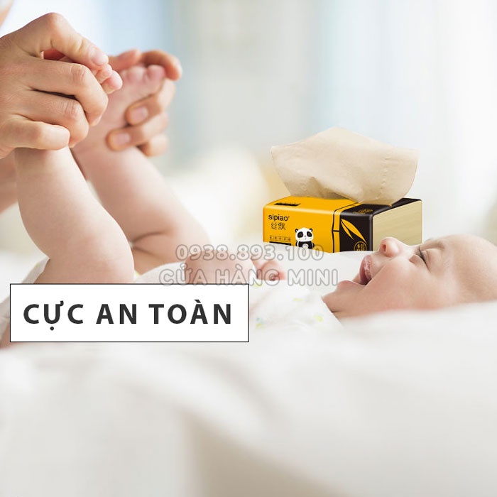 Combo 5 Gói Giấy Ăn Cho Bé Sipiao (Khăn Giấy Cho Bé) - SP1028