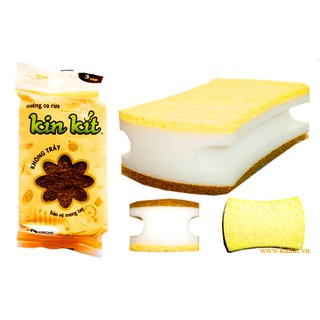 Miếng cọ rửa không trầy 3 lớp