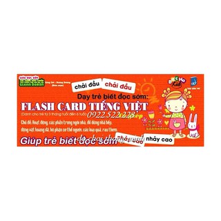 Thẻ FLASH CARD TIẾNG VIỆT TỪ GHÉP flashcard