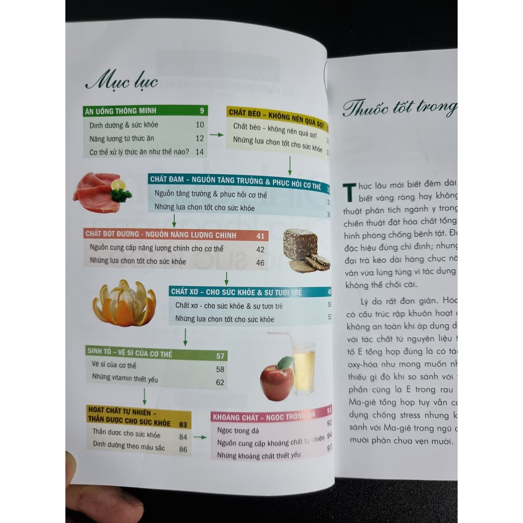 Sách - Dinh Dưỡng Chìa Khóa Vàng Cho Sức Khỏe