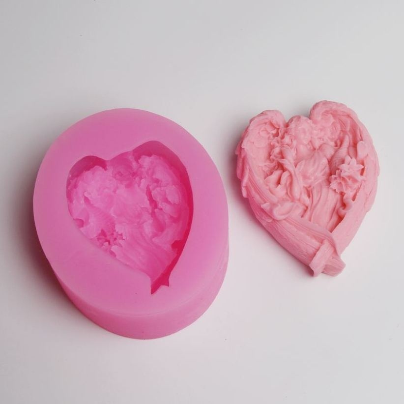 3D Angel Wings Shape Silicone Cake Candy Fondant Chocolate Molds Diy Kitchen Baking Tools