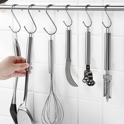 Móc treo quần áo, treo đồ đang năng chữ S inox loại 1