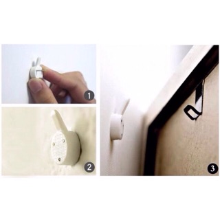 20c Đinh 3 chân hỗ trợ treo không cần khoan tường