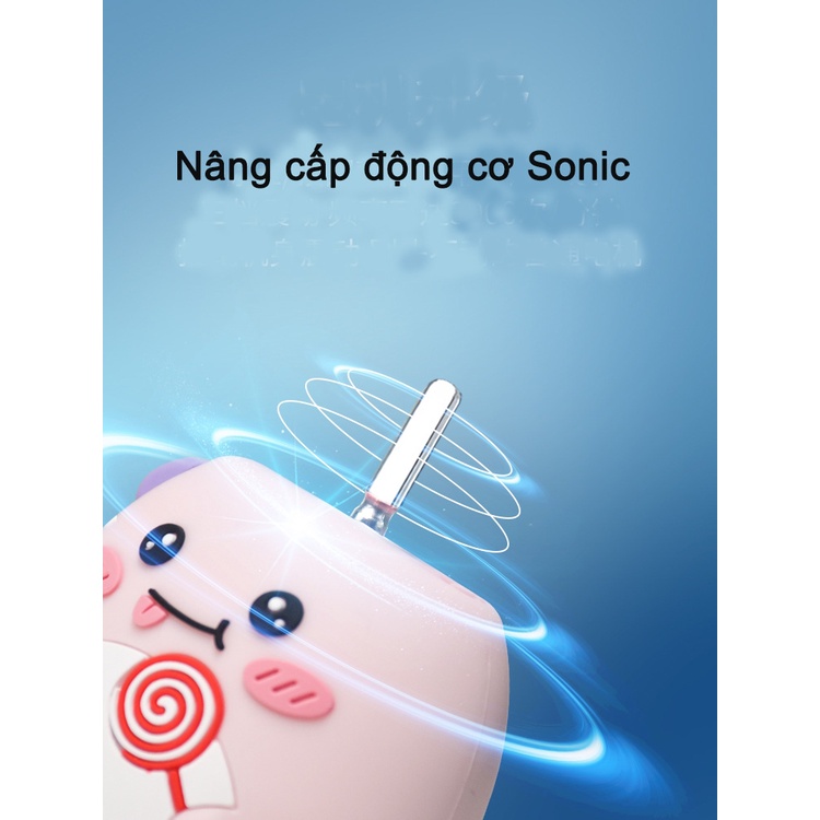 Bàn Chải Đánh Răng Điện Cho Bé Chữ U Sinex, Máy Đánh Răng Tự Động Cho Bé, An Toàn, Không Độc Hại, Diệt Khuẩn 99% 2022