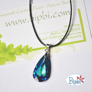 Mặt dây chuyền pha lê giọt lệ tình