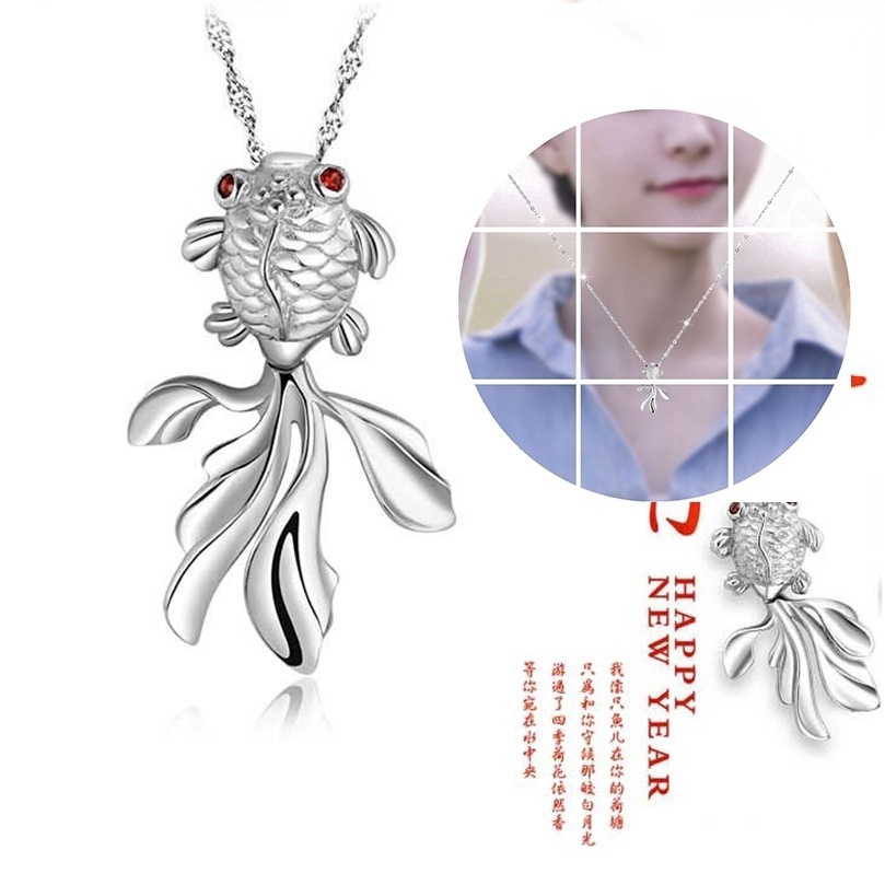 Vòng cổ Mặt Hình Cá Vàng Nhỏ Xinh Thời Trang Nhật Hàn Cho Nữ