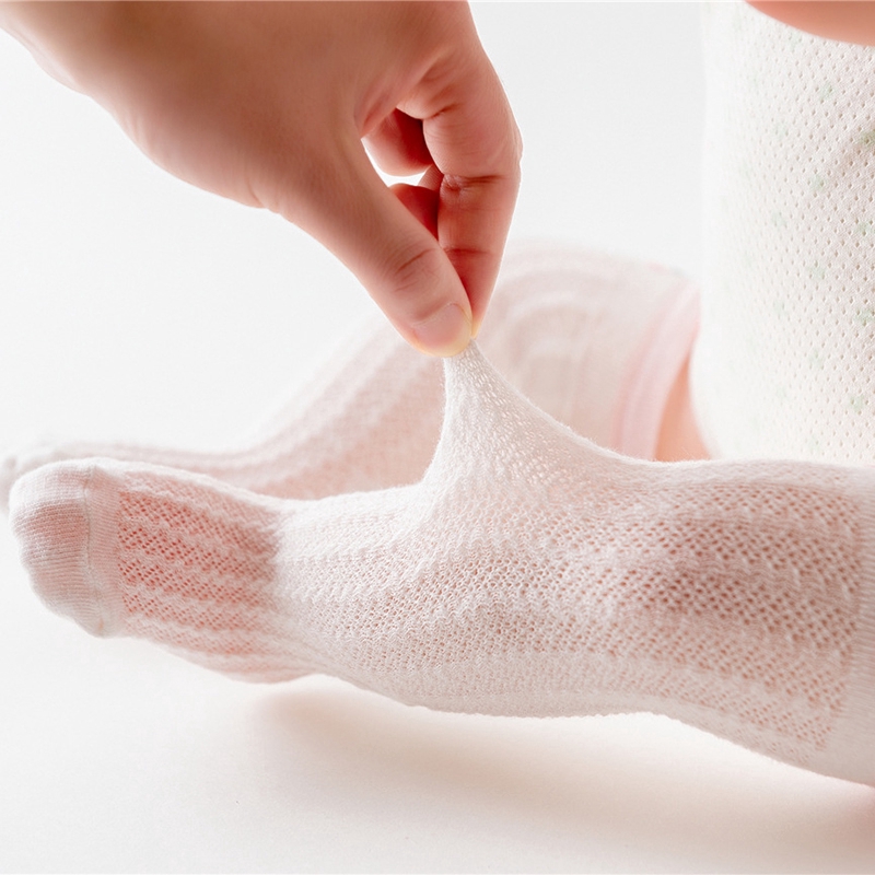 Vớ Cotton Dài Chống Muỗi Xinh Xắn Cho Bé