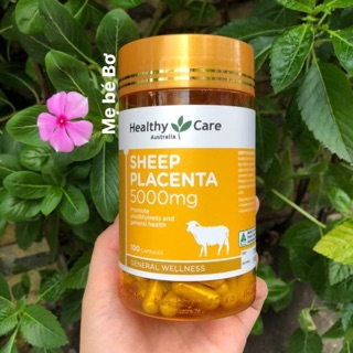 Viên uống Nhau Thai Cừu Sheep Placenta Healthy Care Úc 100 viên