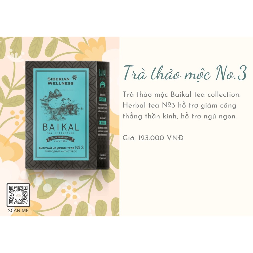 TRÀ THẢO MỘC SHEDITE NOIR