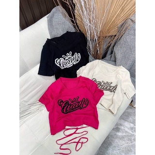 ÁO CROPTOP LEN CỘT DÂY EO